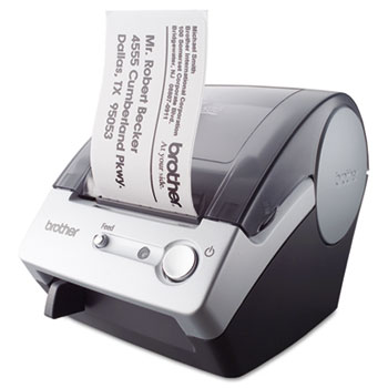 Brother QL-500 Affordable Label Printer, 50 Labels/Min, 5-7/10w x 6d x 7-4/5h