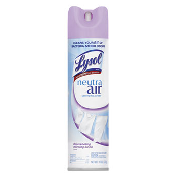 LYSOL&#174; Brand Sanitizing Spray, 10 oz. Aerosol Can, Rejuvenating Morning Linen