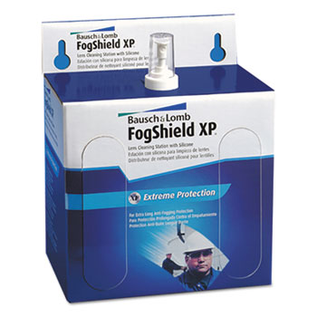 Bausch &amp; Lomb Sight Savers FogShield Disposable Lens Cleaning Station, 12 oz Bottle, 1425 Tissues