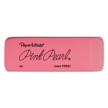 Paper Mate&#174; Pink Pearl Eraser, Medium, 3/Pack