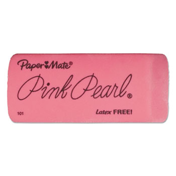 Paper Mate&#174; Pink Pearl Eraser, Large, 3/Pack