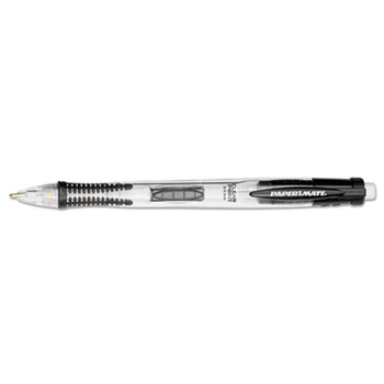 Paper Mate&#174; Clear Point Mechanical Pencil, 0.5 mm, Black Barrel, Refillable