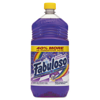 Fabuloso&#174; Multi-use Cleaner, Lavender Scent, 56oz. Bottle, 6/CT