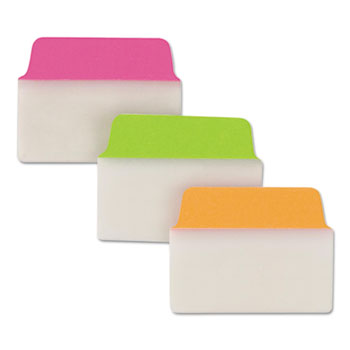 Avery Ultra Tabs&#174; Repositionable Multiuse Tabs, Two-Side Writable, 2&quot;&quot; x 1 1/2&quot;&quot;, Neons, 24/PK