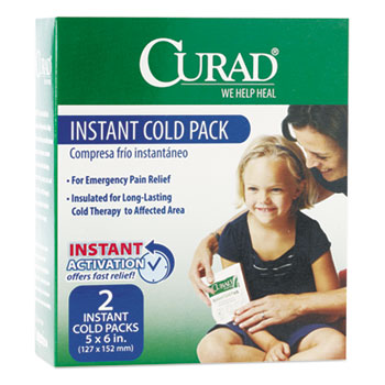 Curad&#174; Instant Cold Pack, 2/Box