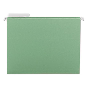 Smead Color Hanging Folders with 1/3-Cut Tabs, 11 Pt. Stock, Green, 25/BX