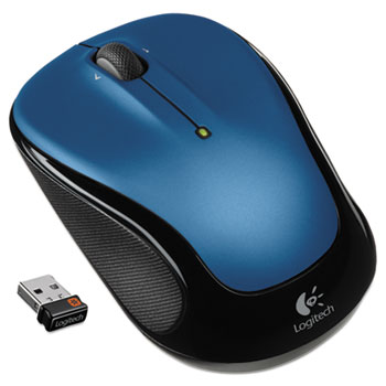 Logitech&#174; M325 Wireless Mouse, Right/Left, Blue