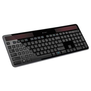 Logitech&#174; K750 Wireless Solar Keyboard, Black