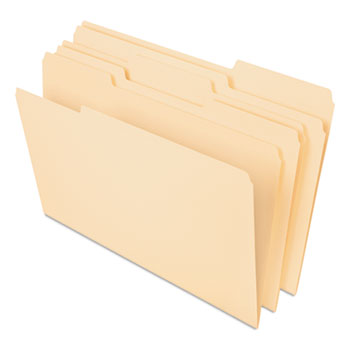 Pendaflex&#174; Essentials™ File Folders, 1/3 Cut Top Tab, Legal, Manila, 100/Box