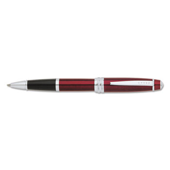 Cross&#174; Bailey Rolling Ball Pen, Black Ink, Red Barrel, Medium