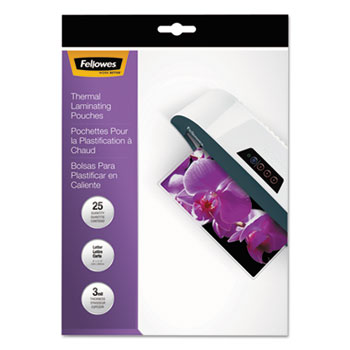 Fellowes&#174; ImageLast Laminating Pouches with UV Protection, 3mil, 11 1/2 x 9, 25/Pack