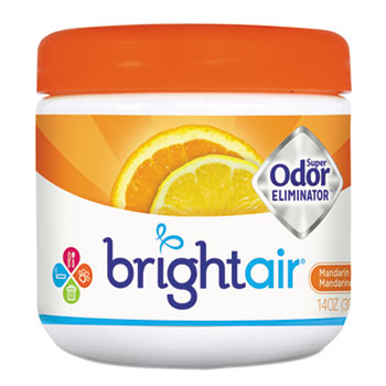 BRIGHT Air Super Odor Eliminator, Mandarin Orange &amp; Fresh Lemon, 14oz