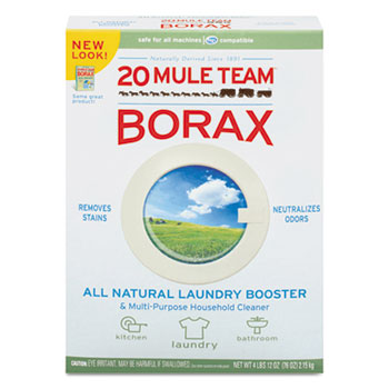Dial 20 Mule Team Borax Laundry Booster, Powder, 4 lb Box