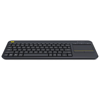 Logitech&#174; Wireless Touch Keyboard K400 Plus, Black