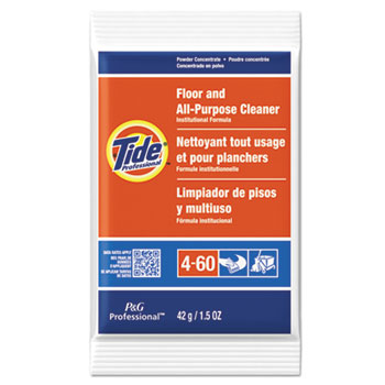 Tide&#174; Floor &amp; All-Purpose Cleaner, 1.5oz Packets, 100/Carton