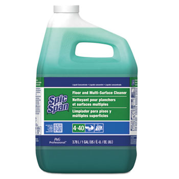 Spic and Span&#174; Liquid Floor Cleaner, 1gal Bottle, 3/Carton