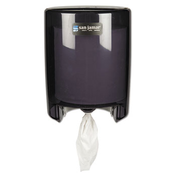 San Jamar Centerpull Paper Towel Dispenser, Black Pearl, 9 1/8 x 9 1/2 x 11 5/8