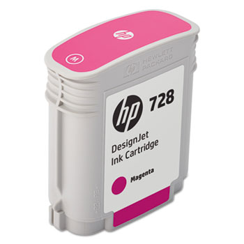 HP HP 728 (F9J62A) Magenta Original Ink Cartridge, 40 mL