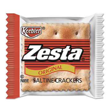 Zesta&#174; Saltine Crackers, 2 Crackers/PK, 500 PK/CT
