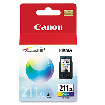 Canon&#174; 2975B001 (CL-211XL) High-Yield Ink, Tri-Color