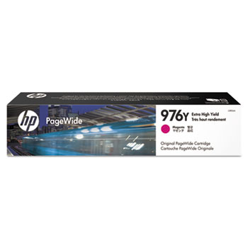 HP 976Y PageWide Cartridge, Magenta Extra High Yield (L0R06A)