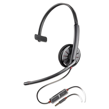 Poly Blackwire C215 Monaural Over-the-Head Headset