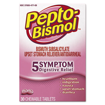 Pepto-Bismol™ Pepto Original Chewable Tablets 24/30 ct. box