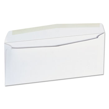 Universal Business Envelope, #9, Square Flap, Gummed Closure, 3.88 x 8.88, White, 500/Box