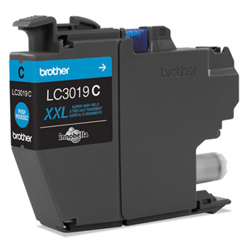 Brother LC3019C INKvestment Super High-Yield Ink, Cyan