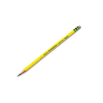 Ticonderoga&#174; Woodcase Pencil, HB #3, Yellow, Dozen
