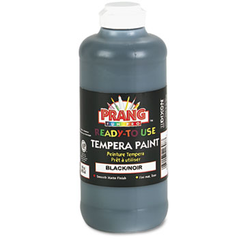 Prang&#174; Ready-to-Use Tempera Paint, Black, 16 oz