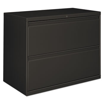 Alera Lateral File, 2 Legal/Letter/A4/A5-Size File Drawers, Charcoal, 30&quot; x 18&quot; x 28&quot;