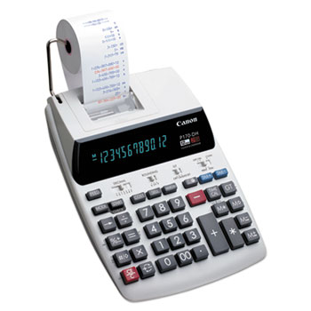 Canon&#174; P170-DH-3 Printing Calculator, Black/Red Print, 2.3 Lines/Sec