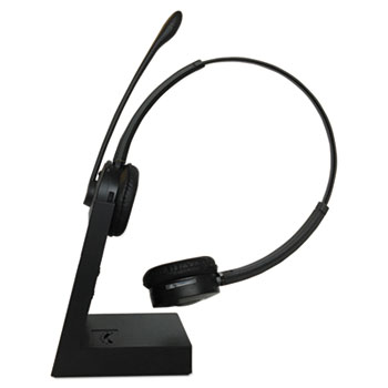 Spracht ZuM Maestro DECT Headset, Binaural, Over-the-Head, Black