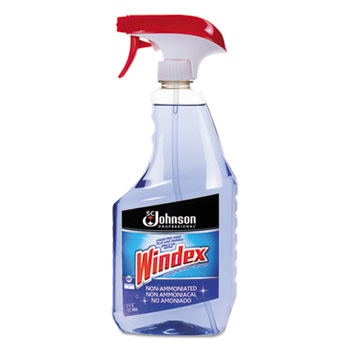 Windex&#174; Non-Ammoniated Multi Surface Cleaner, Pleasant Scent, 32 oz Bottle, 12/Carton
