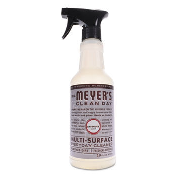 Mrs. Meyer&#39;s Multi Purpose Cleaner, Lavender Scent, 16 oz Spray Bottle, 6/Carton