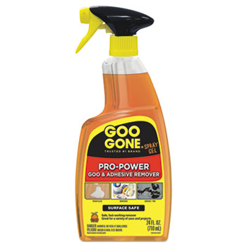 Goo Gone&#174; Pro-Power Cleaner, Citrus Scent, 24 oz Bottle, 4/Carton