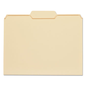 Universal Top Tab File Folders, 1/3-Cut Tabs: Center Position, Letter Size, 0.75&quot; Expansion, Manila, 100/Box