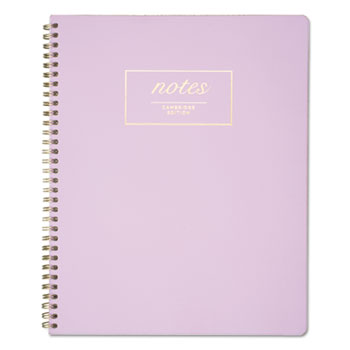 Cambridge Workstyle Notebook, Legal Rule, Lavender Cover, 9 x 11, Perforated, 80 Pages