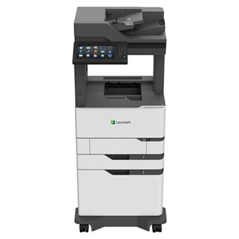 Lexmark™  MX820x MX822adxe Laser Multifunction Printer, Copier/Fax/Printer/Scanner, Monochrome