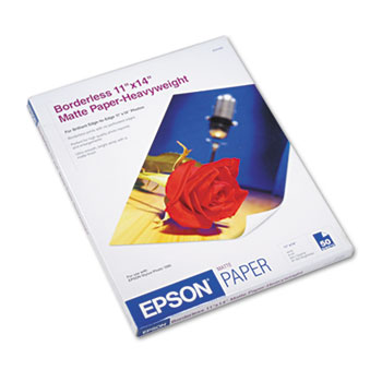 Epson&#174; Premium Matte Presentation Paper, 45 lbs., 11 x 14, 50 Sheets/Pack