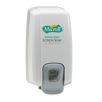 GOJO MICRELL NXT Lotion Soap Dispenser, 1000mL, 5 1/8w x 3 3/4d x 10h, Dove Gray