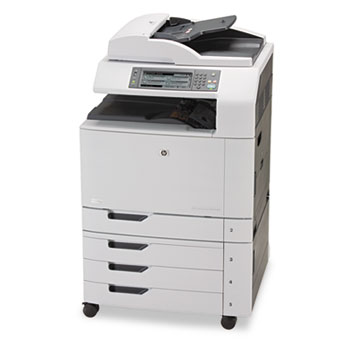 HP Color LaserJet CM6040f Multifunction Laser Printer, Copy/Fax/Print/Scan