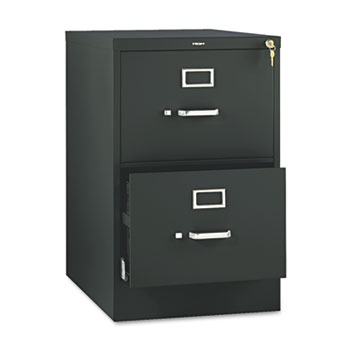 HON&#174; 510 Series Two-Drawer, Full-Suspension File, Legal, 29h x25d, Black