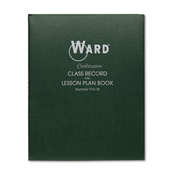 Ward Combination Record &amp; Plan Book, 9-10 Weeks, 8 Periods/Day, 11 x 8-1/2