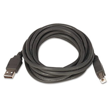 Innovera 2.0 USB/Peripheral Cable, AM/BM, 10 ft, Black