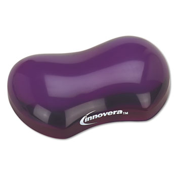 Innovera&#174; Gel Mouse Wrist Rest, 4.75 x 3.12, Purple