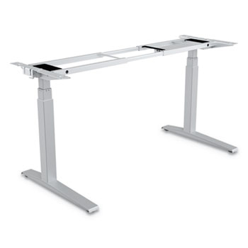 Fellowes&#174; Levado Height Adjustable Desk Base, 72&quot; x 48&quot; x 47.2&quot;, Silver