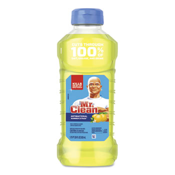 Mr. Clean&#174; Antibacterial All-Purpose Cleaner, Summer Citrus™ Scent, 28 oz. Bottle, 9/CT