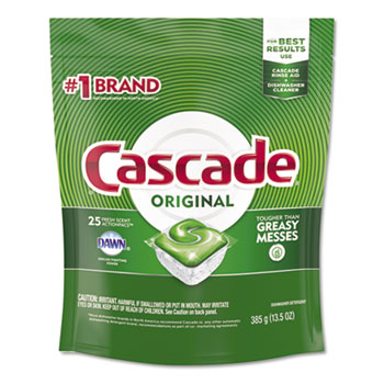 Cascade&#174; ActionPacs™, Fresh Scent, 25/Pack